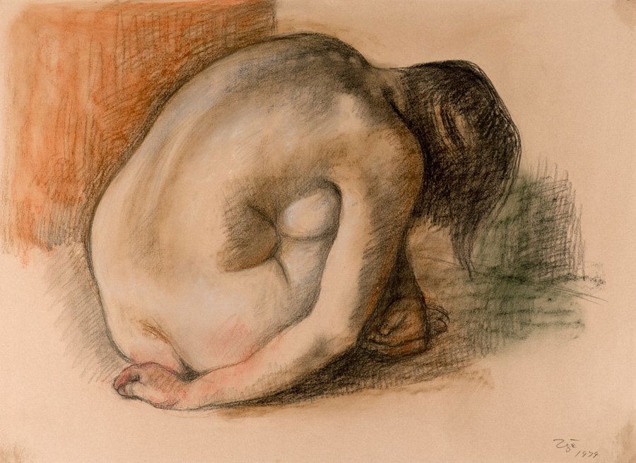 FRANCISCO ZUNIGA, (Mexican, 1912-1998), Desnudo (1 of 4)