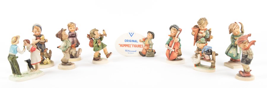 TEN HUMMEL FIGURES (1 of 1)