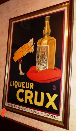 Framed French Poster - Liquor Crux