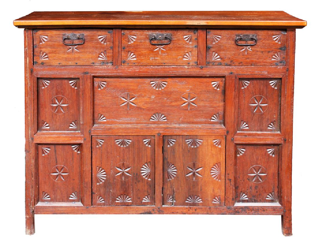 Three Drawer Comoda with Secret Door (1 of 1)