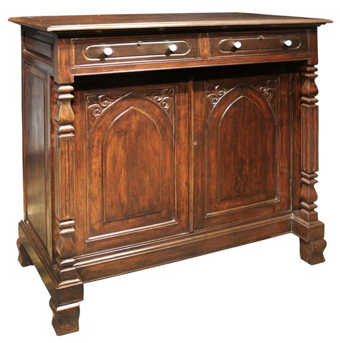 Narra Comoda w/ Square Posts and Ogee Feet, Abra (1 of 1)