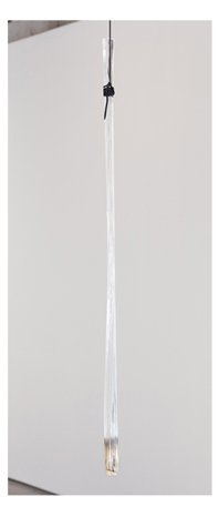 Michelle Lopez (b.1970): a.) Untitled (single glass) 2017 pulled glass, silver, tin, paracordProvenance: Museum of Contemporary Art and Design (MCAD) ManilaMichelle Lopez is best known for her large-scale leaning and wall-bas