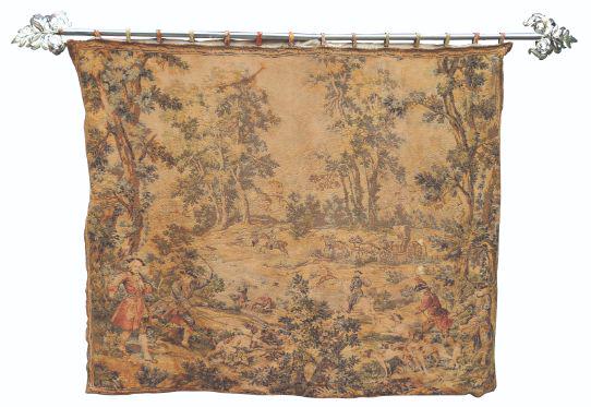An Old Tapestry: 54 1/2” x 90 1/2” (138 cm x 230 cm)