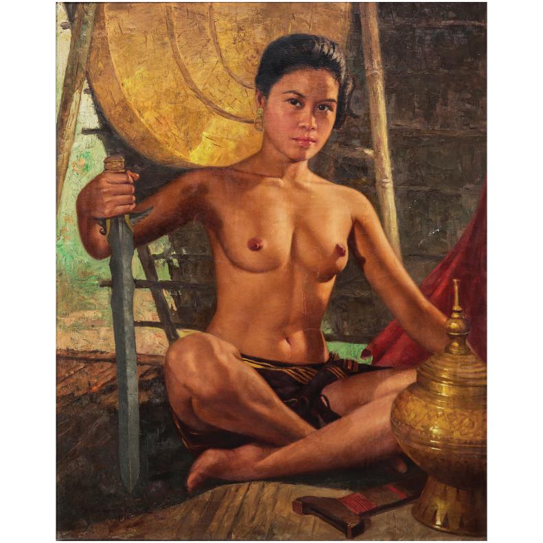 Romeo Enriquez  (b. 1920) - Untitled (Princess Urduja) (1 of 1)