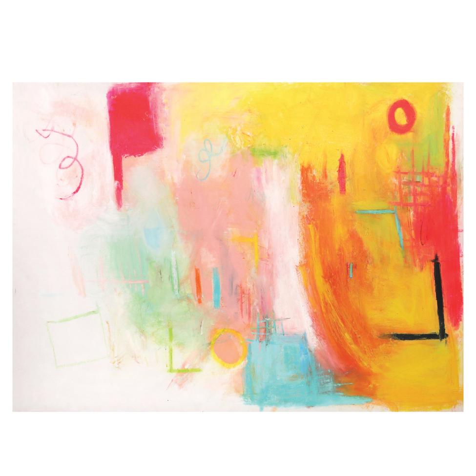 Matthew Adam Ross (b. 1988): Matthew Adam Ross (b. 1988)Untitledsigned and dated 2018oil on canvas38” x 52” (97 cm x 132 cm)