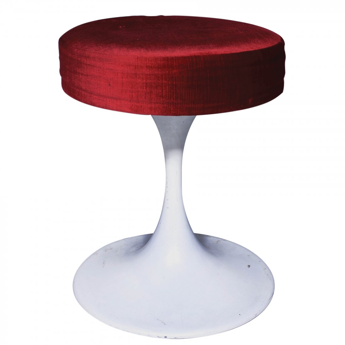 A Circa 70s Brune Stool: A Circa 70s Brune Stool 18 1/2” x 15”(22 cm x 38 cm)