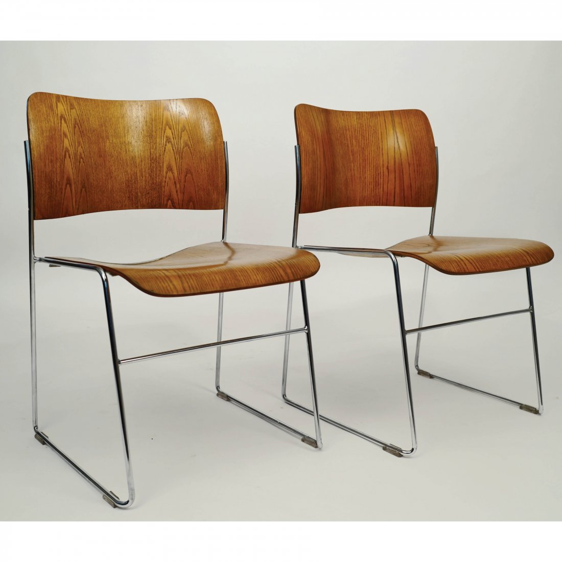 Set of 4, David Rowland 40/4 Chairs (1 of 1)