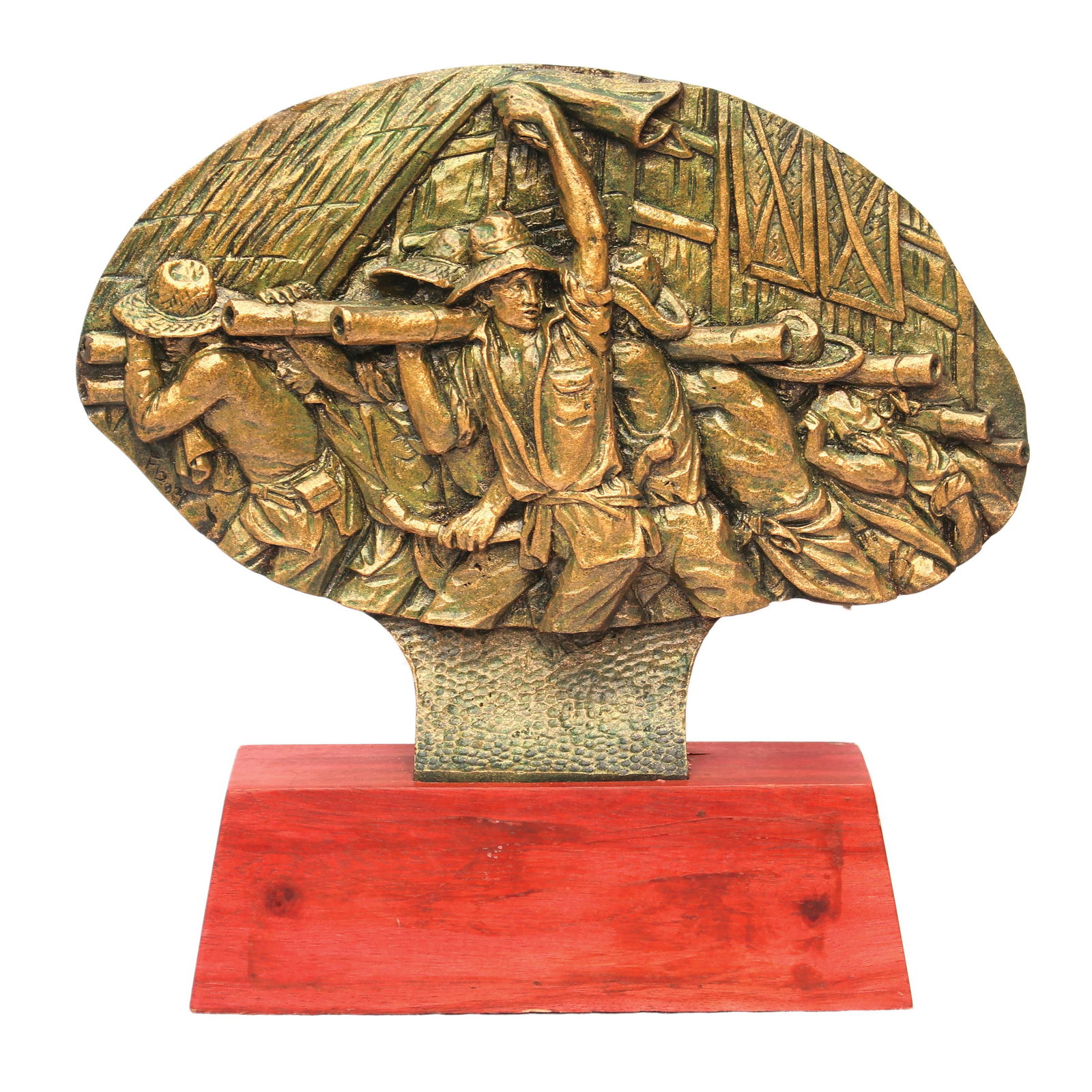 Fred Baldemor (b. 1944) Bayanihan (1 of 1)