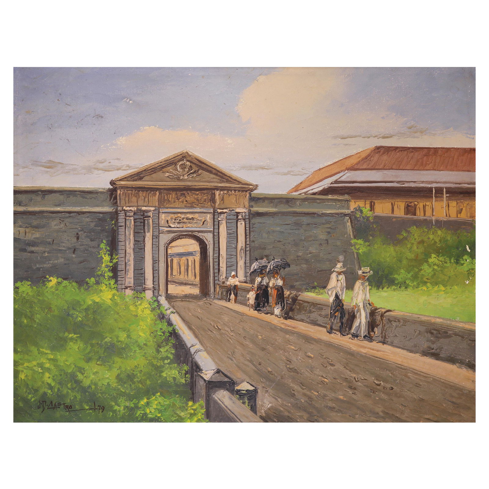 JD Castro (1908 - 1994) Intramuros (1 of 1)