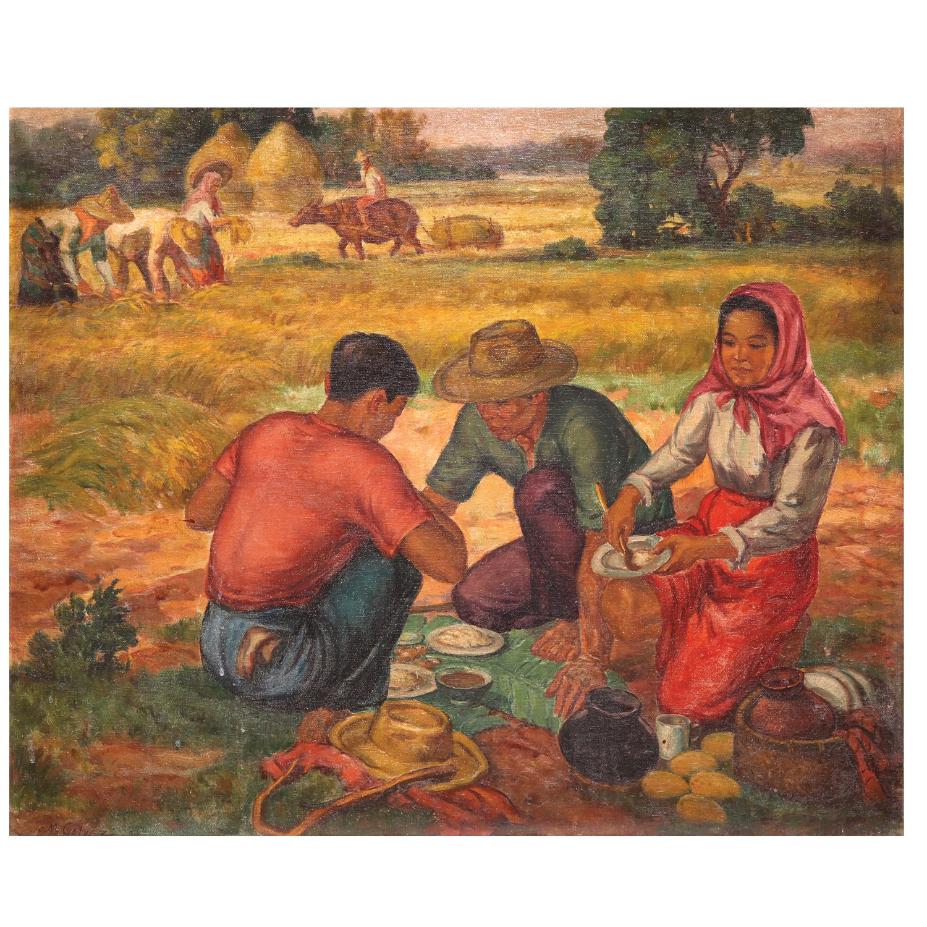 Miguel Galvez (1912 - 1989) Kabukiran (1 of 1)