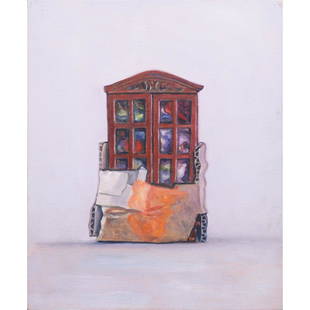 Yasmin Sison (b. 1972): Yasmin Sison (b. 1972) Untitled II dated 2016 oil on canvas 12” x 9” (30 cm x 23 cm) Accompanied by a certificate issued by West Gallery andsigned by the artist confirming the authenticity