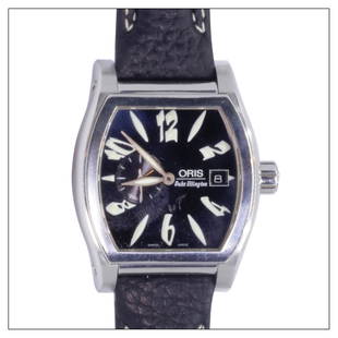 Oris: Model: Duke Ellington Limited Edition Dial: Black Caliber: ETA 2836 – 2 Case: Stainless Steel Size: 40mm Accessories: None Condition Report: Case: Excellent condition case with light signs of