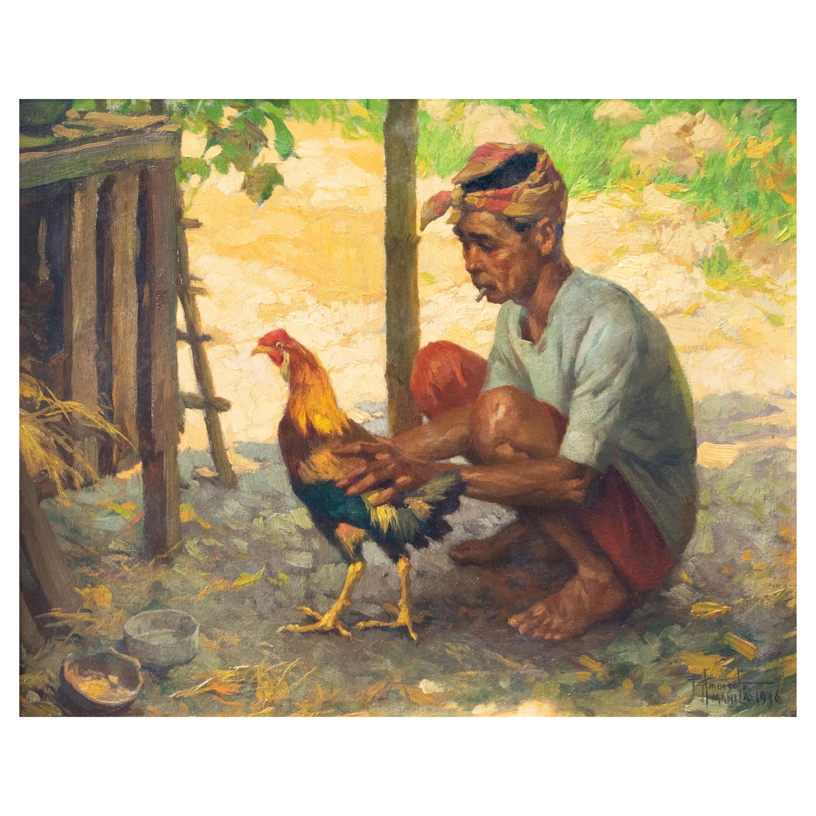 Fernando Amorsolo (1892 - 1972) Sabungero (1 of 1)