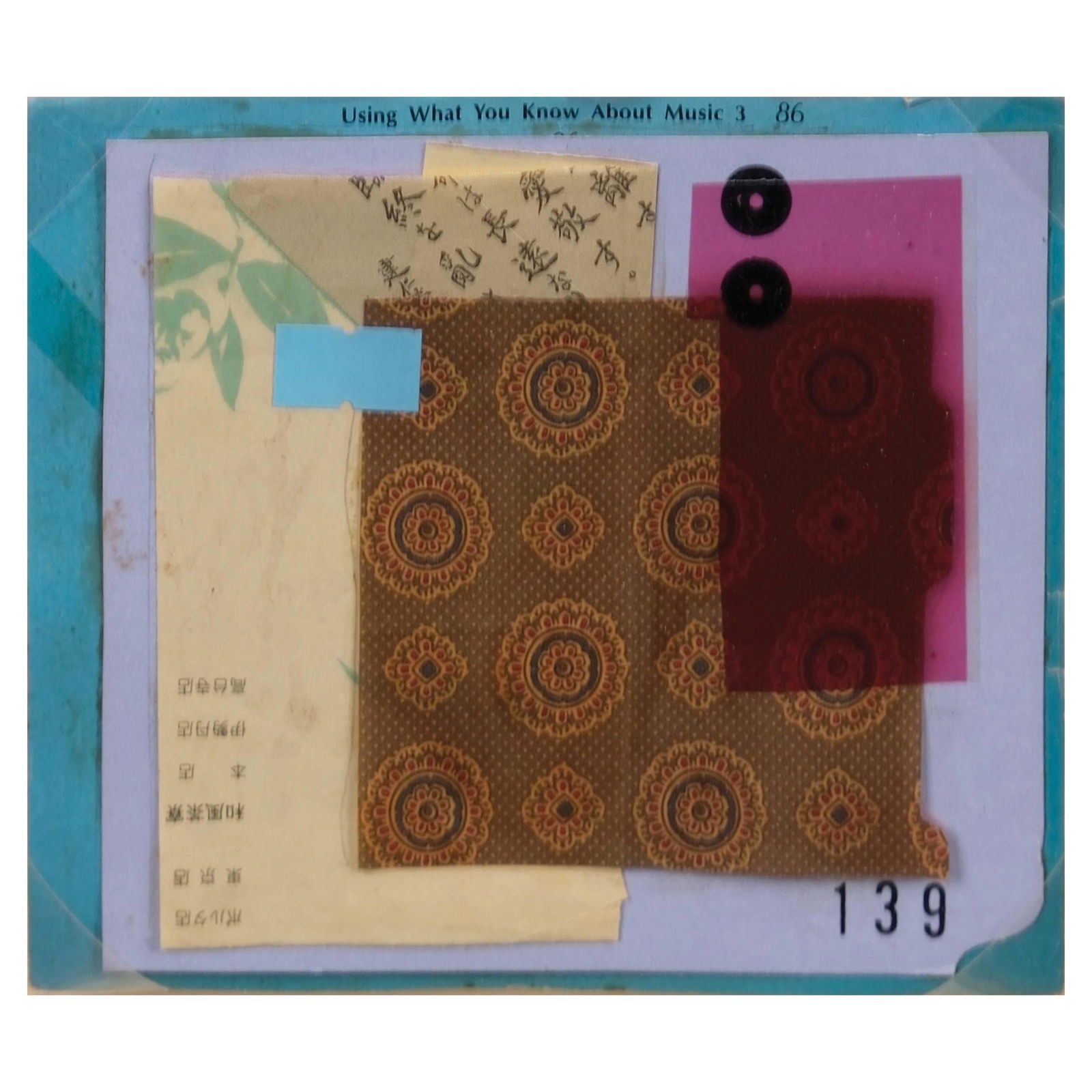 Geraldine Javier (b. 1970): Untitledcollage5” x 6” (13 cm x 15 cm)
