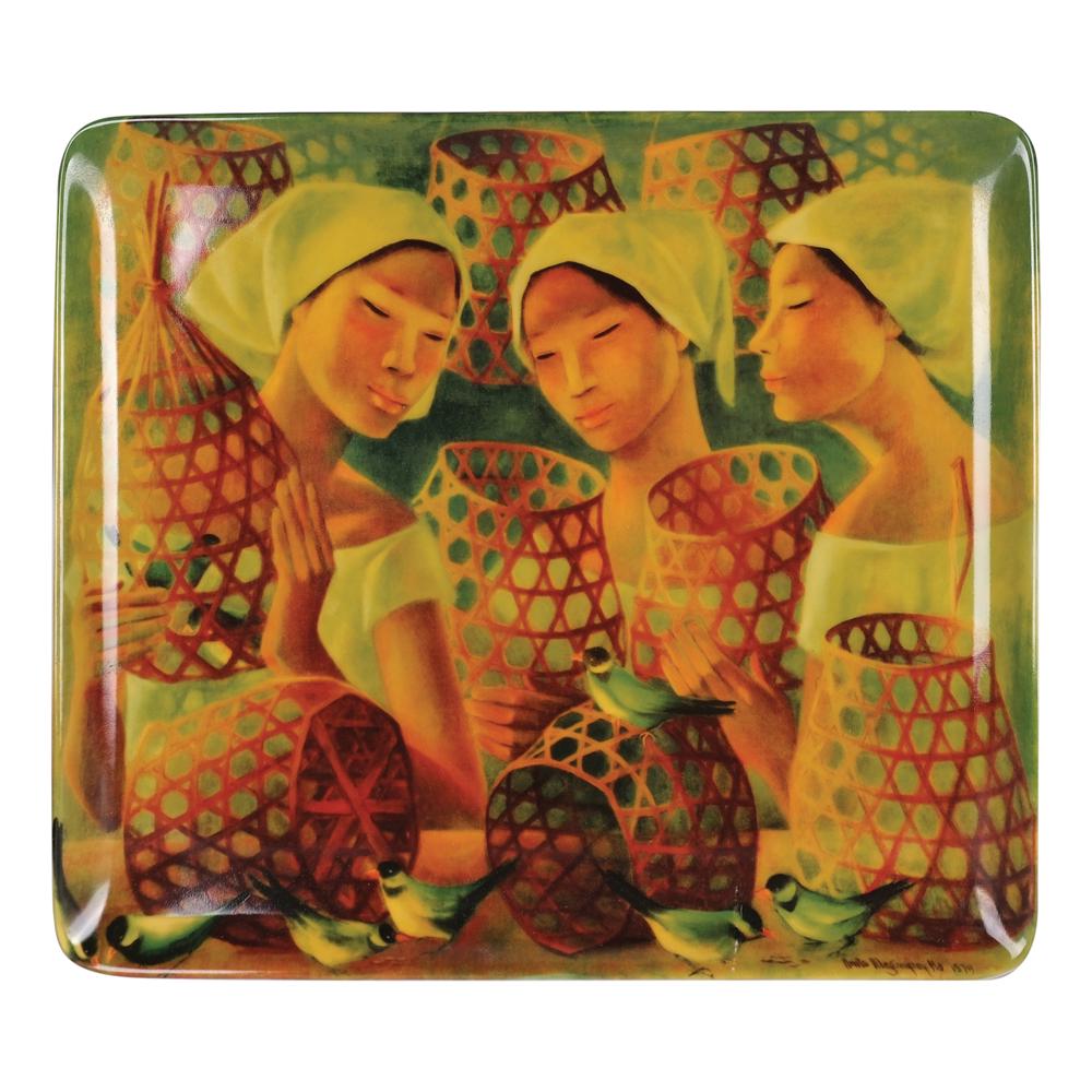 A Commemoration of The 70th Anniversary of Immaculate Conception Academy: Anita Magsaysay-Ho, Tres Mariasedition: 0027/300010 3/4” x 12” (26 cm x 30 cm)