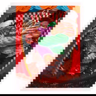 Mark Justiniani (b. 1966): Act Foursigned and dated 2014 (lower right)print 7/1526” x 20” (66 cm x 51 cm)