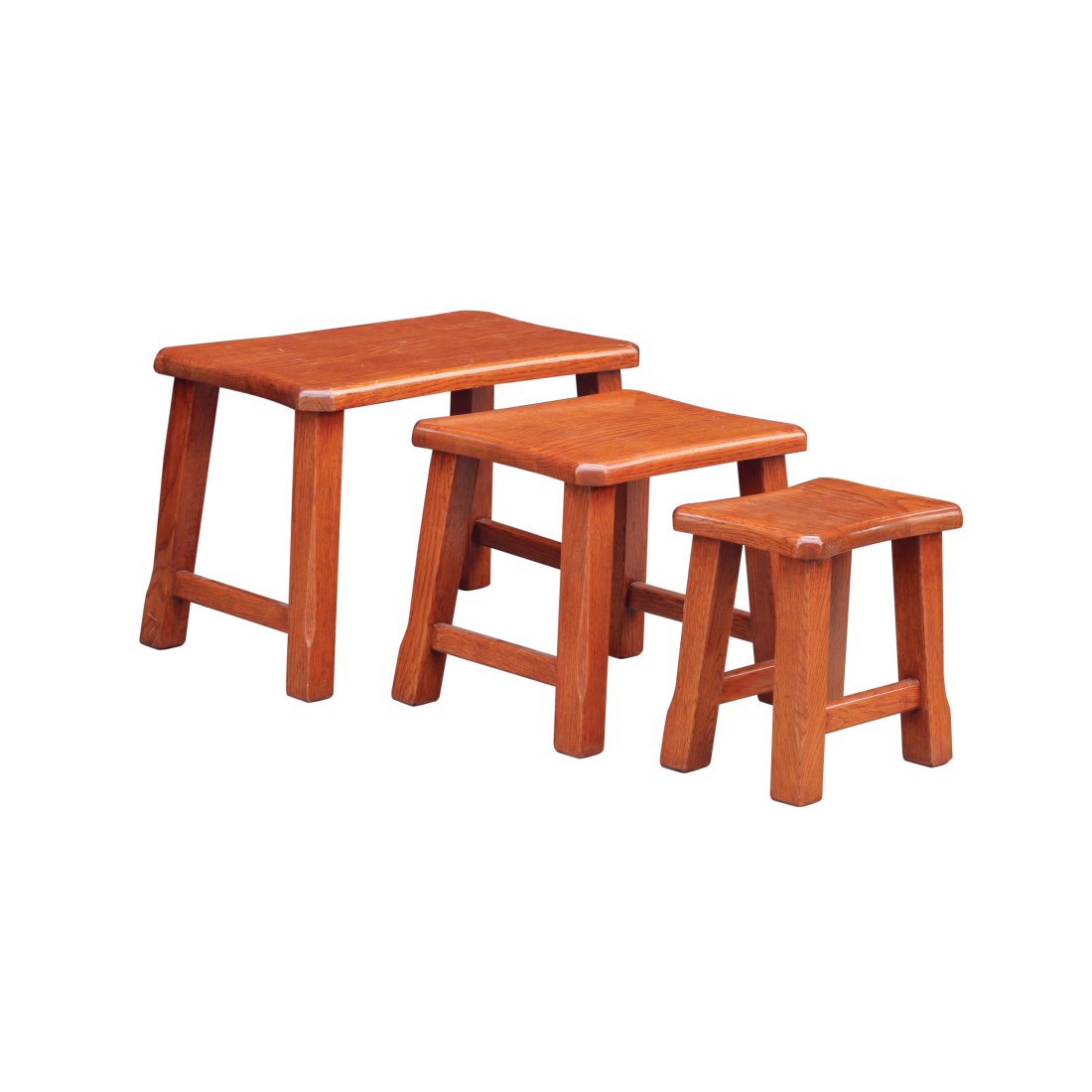 A Set of Brutalist Nesting Tables (1 of 1)