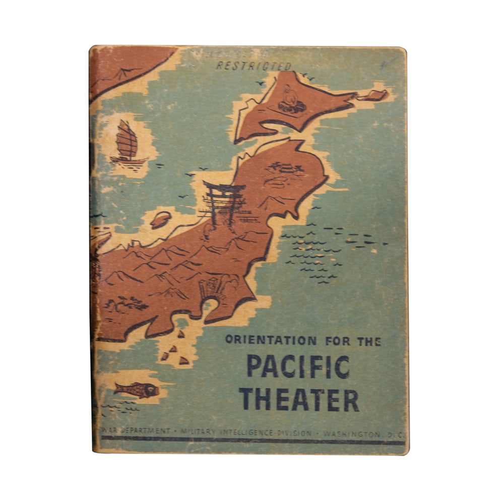 Pamphlet Orientation for the Pacific Theater US War Department World War II Propaganda January 1945, (1 of 1)