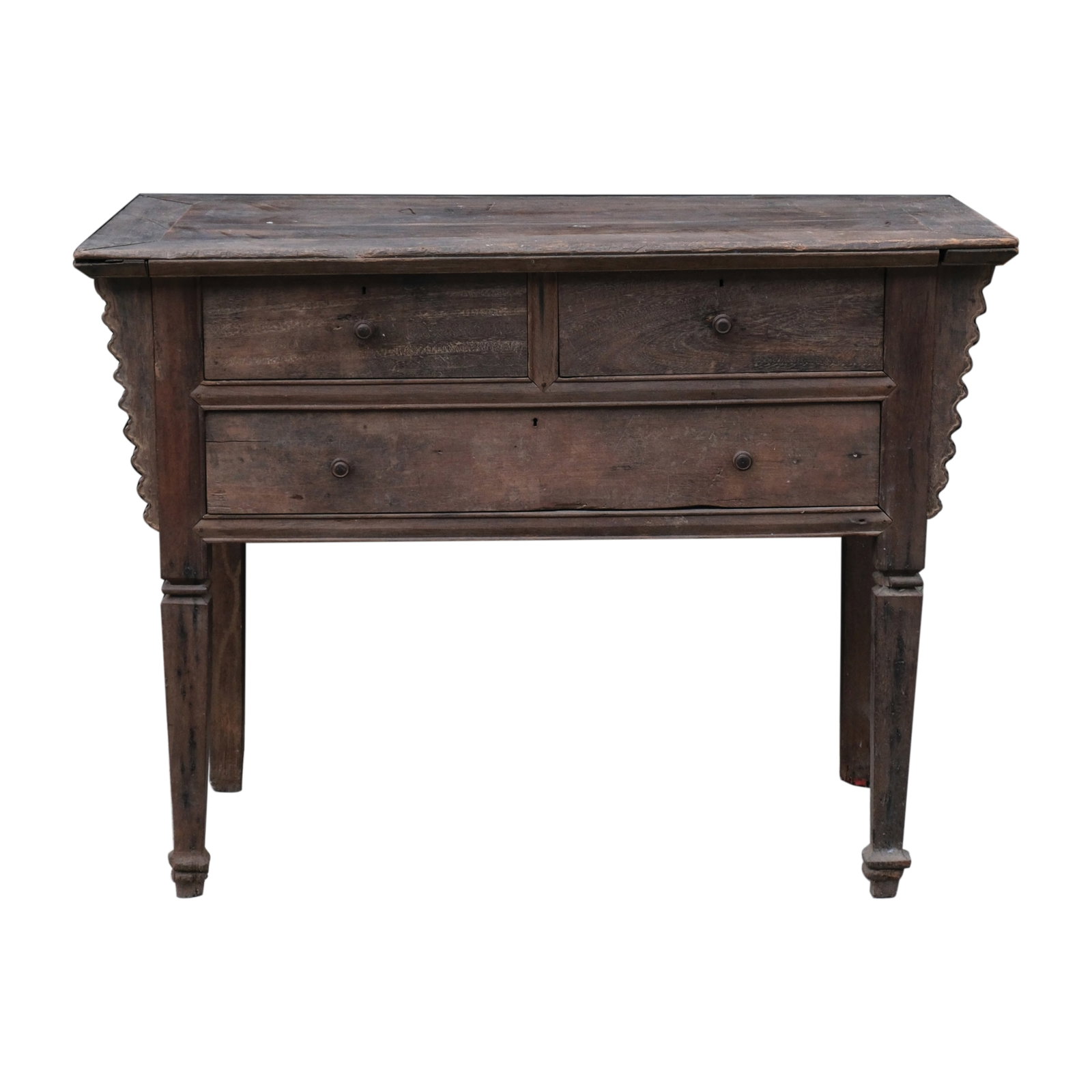 An Altar Table: hardwood 39” x 51 3/4” x 23” (99 cm x 131 cm x 58 cm)