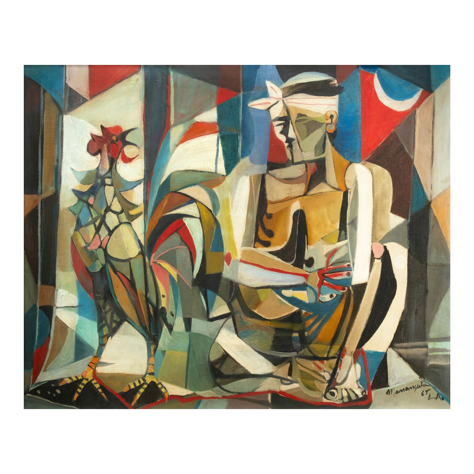 Vicente Manansala (1910 - 1981) - Sabungero (1 of 1)