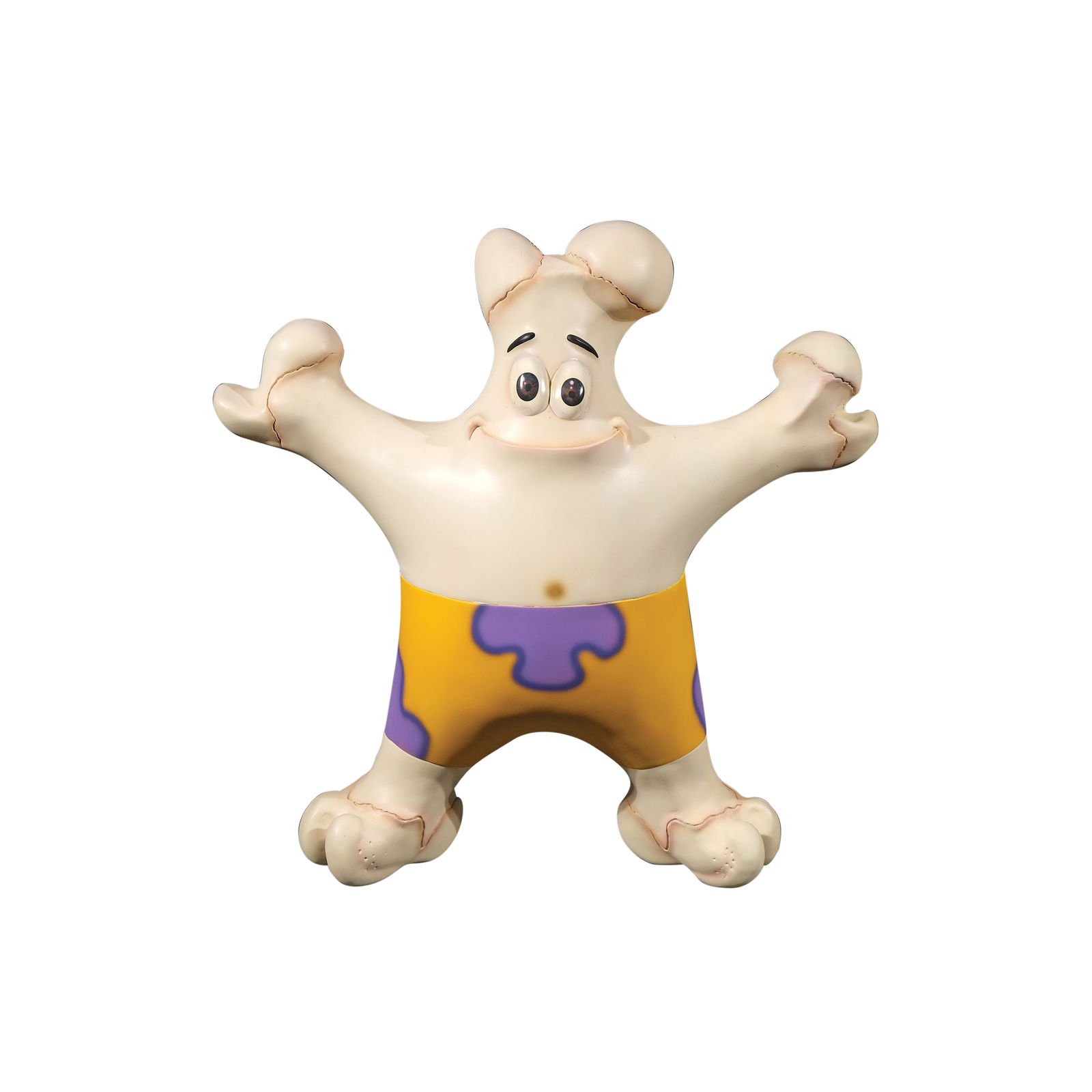 Ronald Ventura (b. 1973): Spongebro 2019 resin 20” x 20” x 7” (51 cm x 51 cm x 18 cm) 