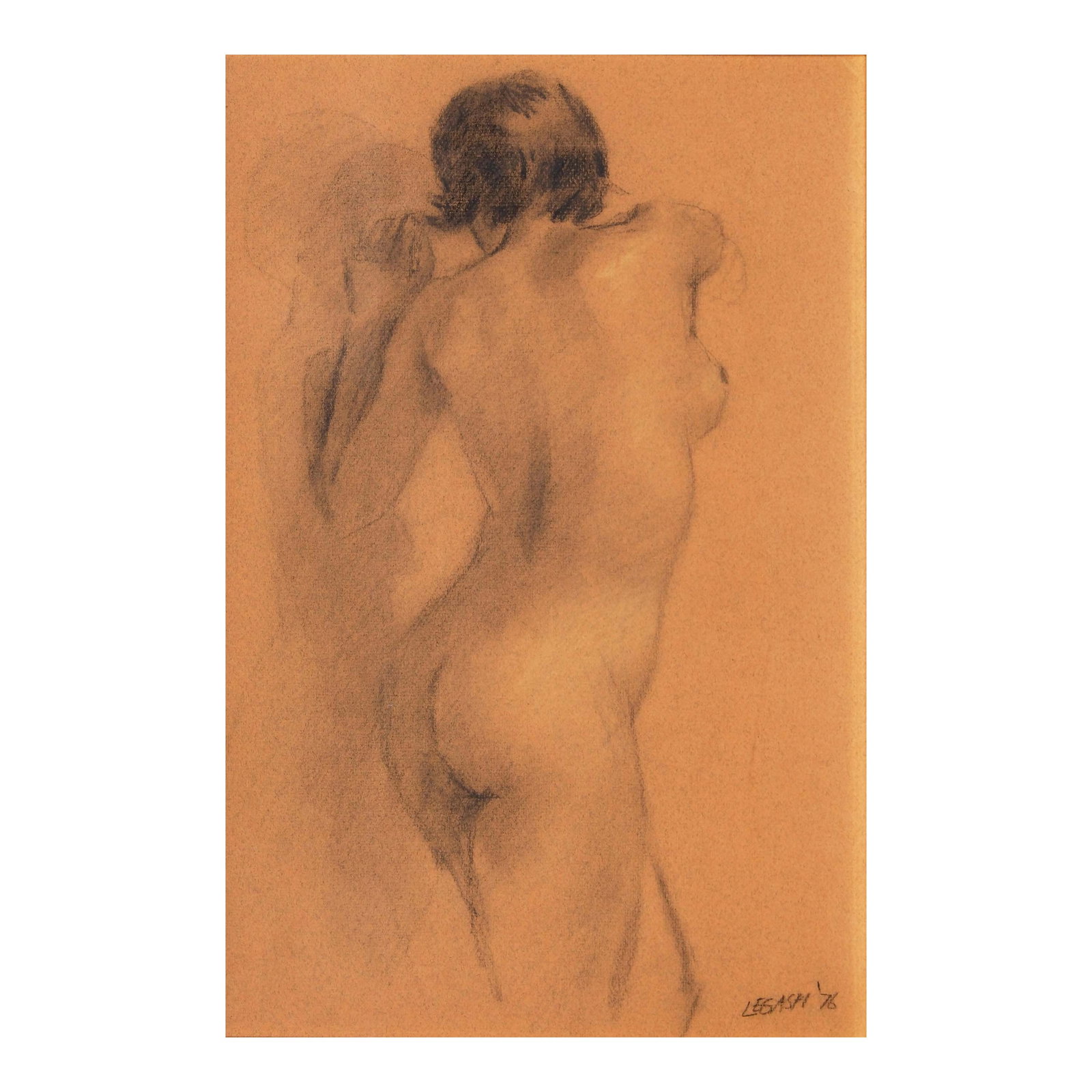 Cesar Legaspi (1917 - 1994): Nudesigned and dated 1976 (lower right)pastel on paper18” x 12” (46 cm x 30 cm)