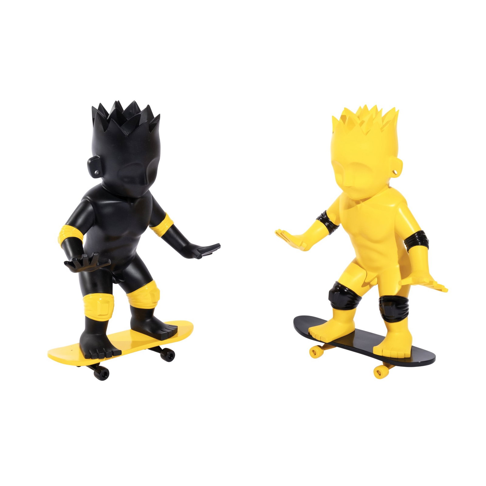 Ronald Ventura (b. 1973): ROPERTY FROM THE HAYDEN AND VICKI BELO-KHO COLLECTION Ronald Ventura (b. 1973)a.) Anito Bart (Black)dated 2018resinedition 33/75H: 19” (48 cm)L: 13” (33 cm)W: 7” (18 cm)