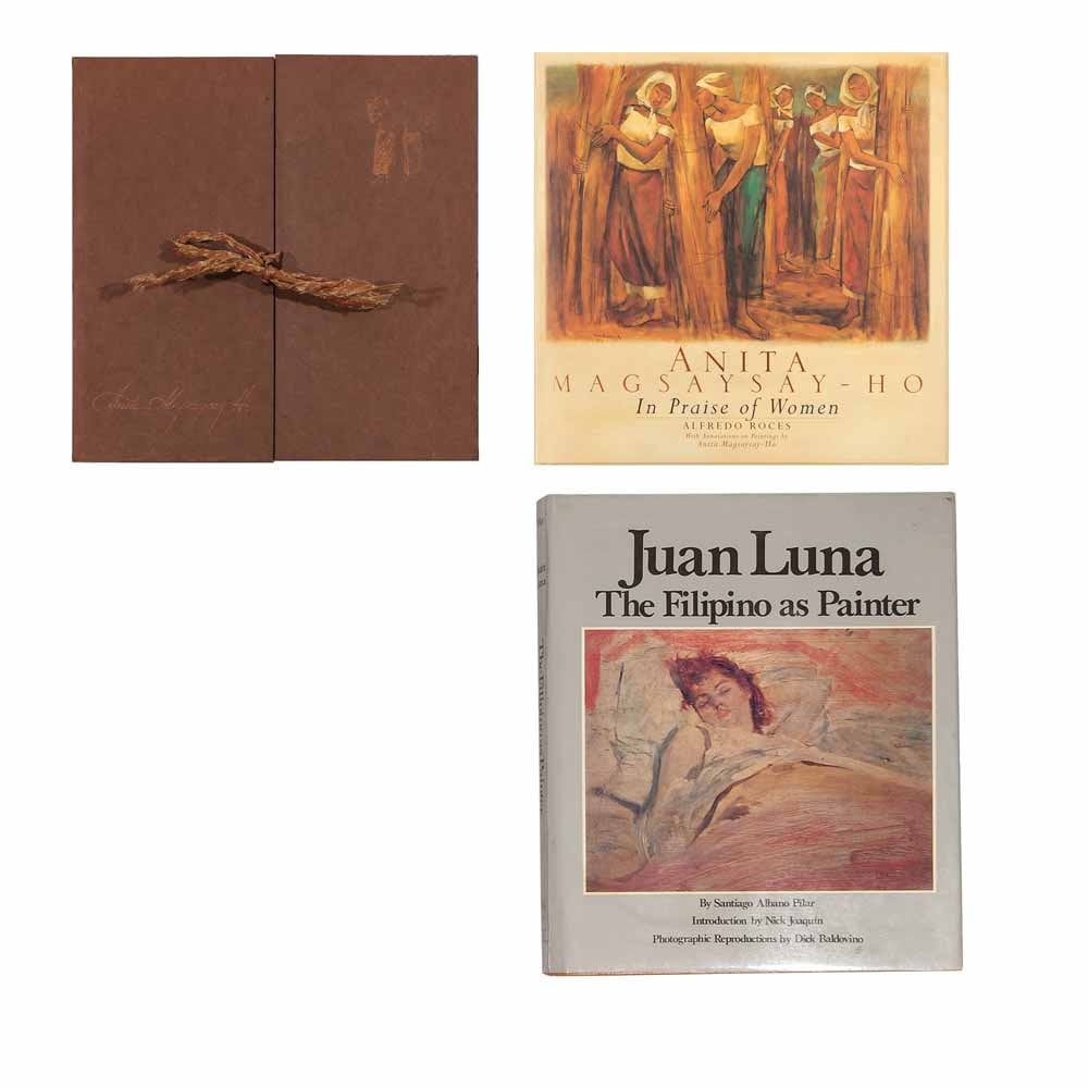 Two Books on Philippine Arts: a.) Anita Magsaysay-Ho: In Praise of Women2005Crucible Workshop b.) Juan Luna: The Filipino as Painterauthor: Santiago Albano PilarEugenio Lopez Foundation, Inc.