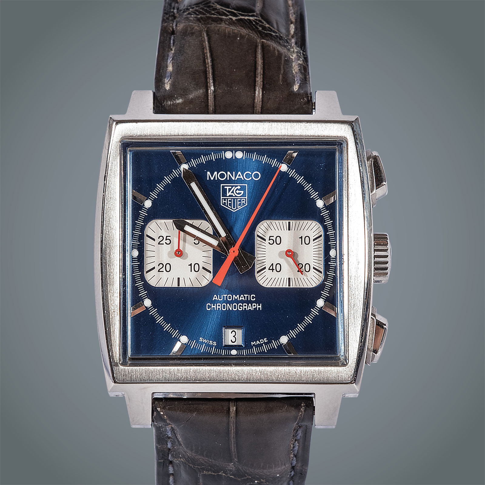 TAG Heuer Monaco Calibre 12 Steve McQueen: Brand: TAG HeuerModel: Monaco Calibre 12 Steve McQueenReference: CAW2111.FC6356 (and variants like CAW2111.FC6183)Collection: Monaco ChronographStyle: Racing / Sports ChronographOrigin: Swiss MadeCas