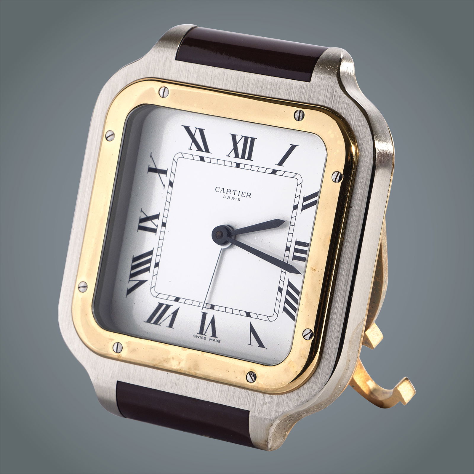 Cartier Santos De Cartier Desk Clock (1 of 1)