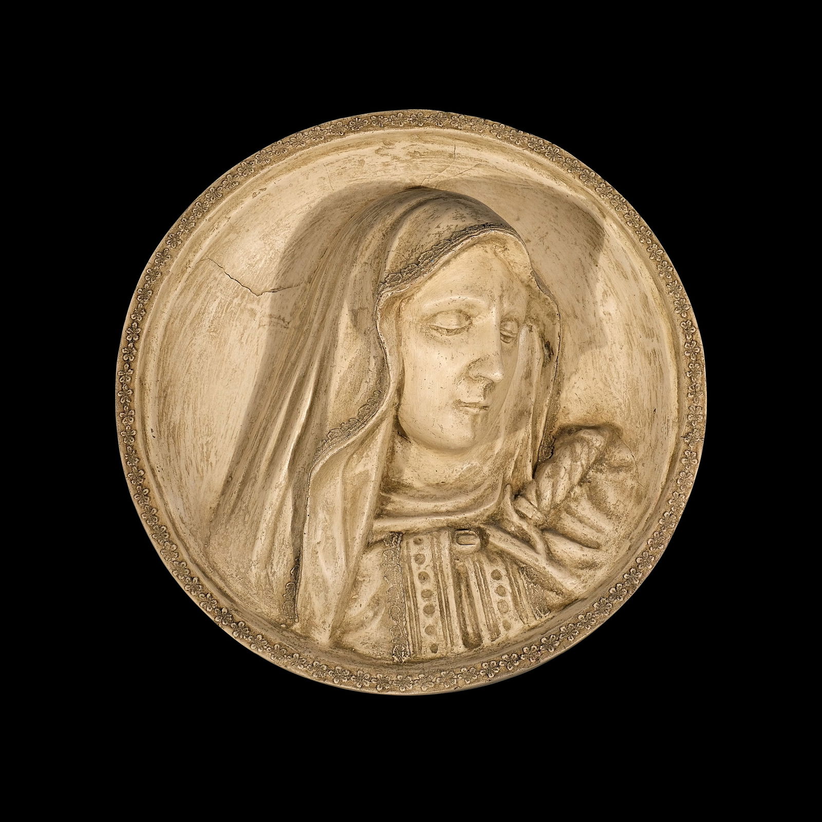 Isabelo Tampinco (1850 - 1933): PROPERTY OF A DISTINGUISHED LADYUntitledsigned and dated 1985marbleH: 6 1/2” (17 cm)D: 17” (43 cm)