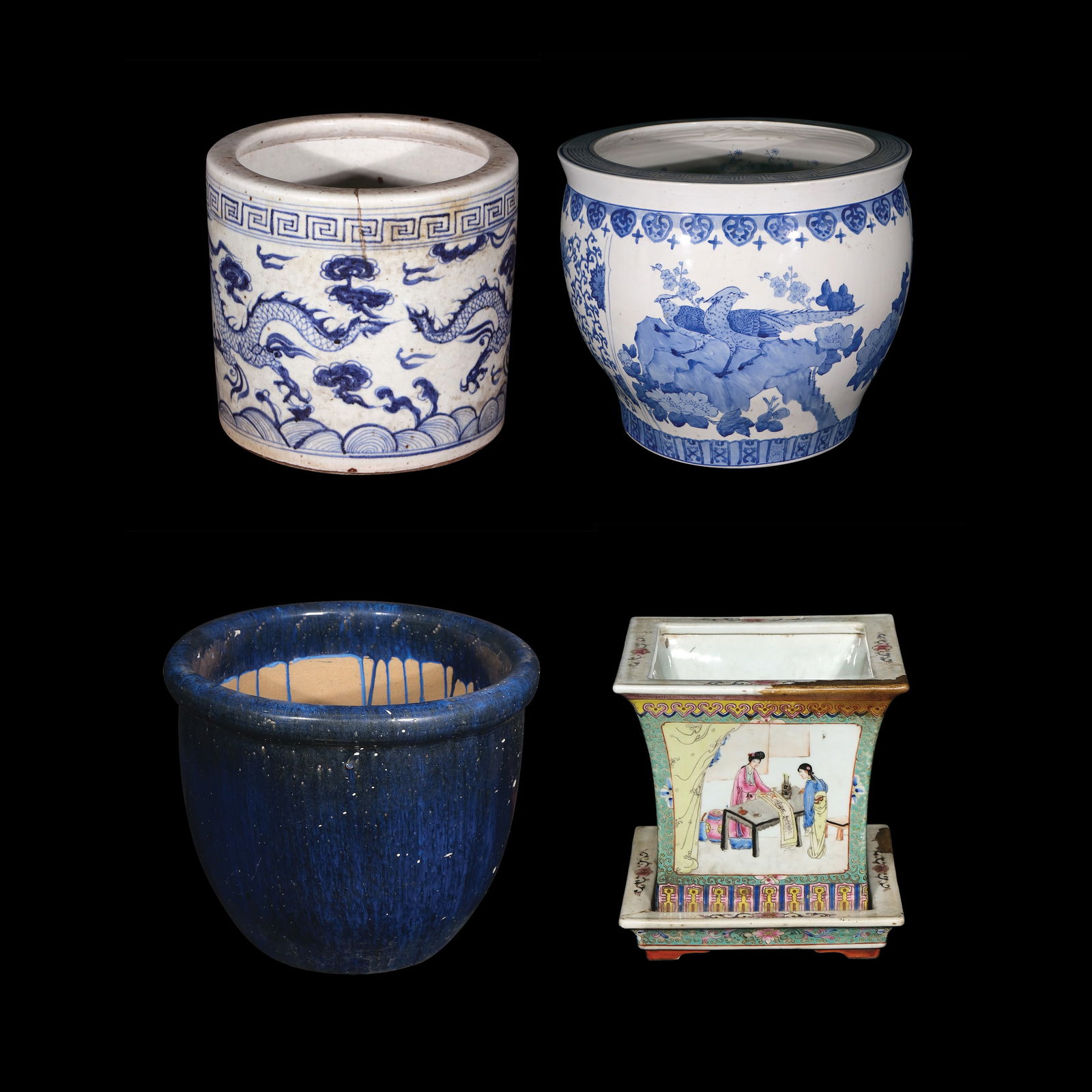 Four Oriental Planters (1 of 1)