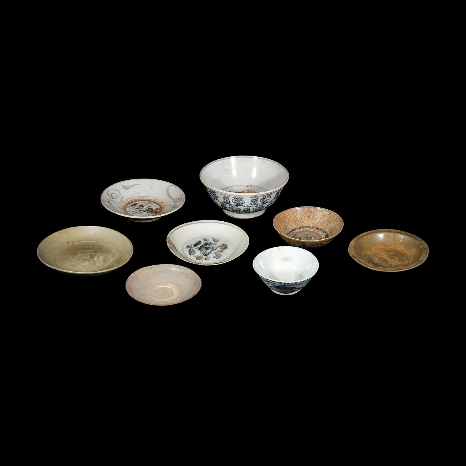 Eight Oriental Potteries (1 of 1)