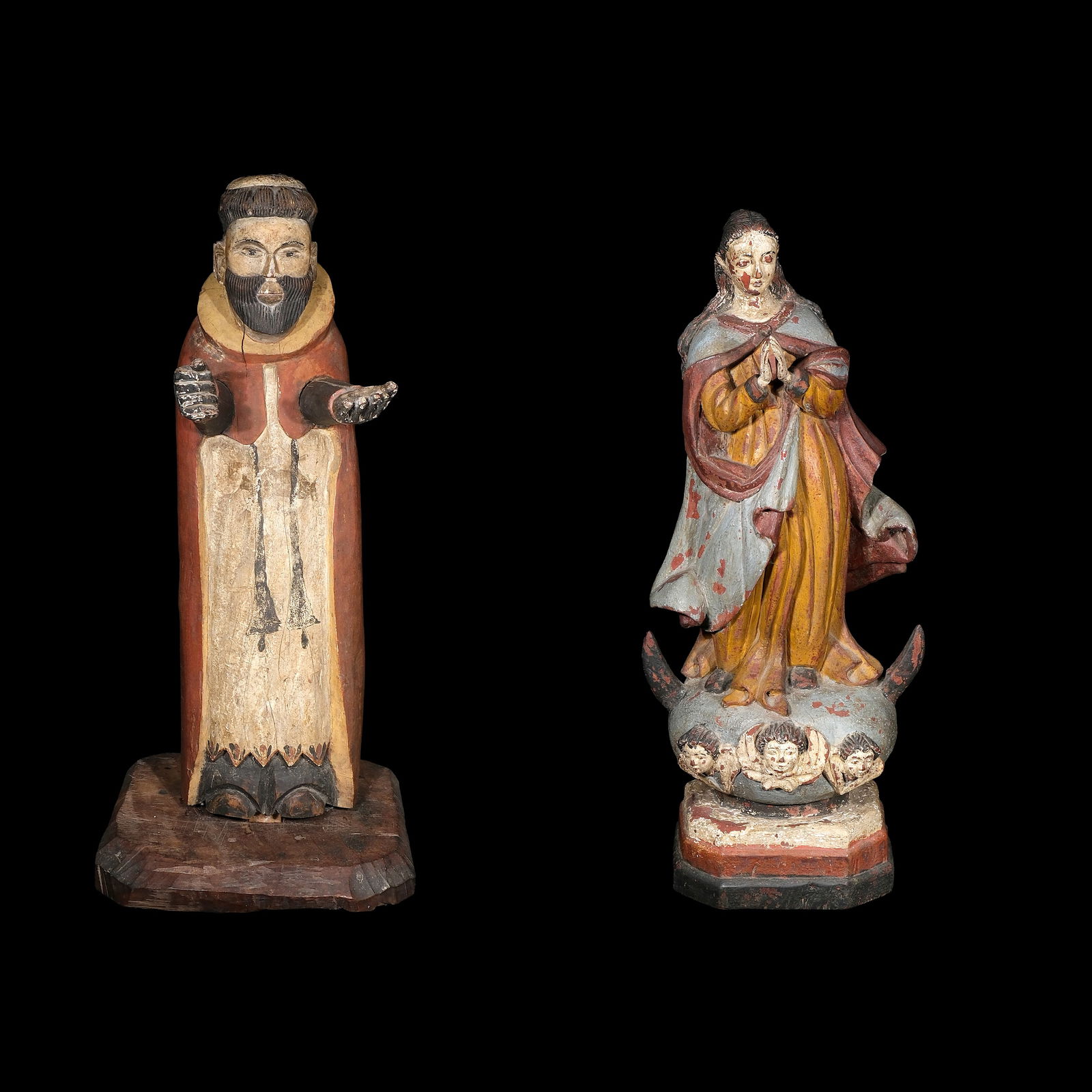 Two Santos de Bulto (1 of 1)