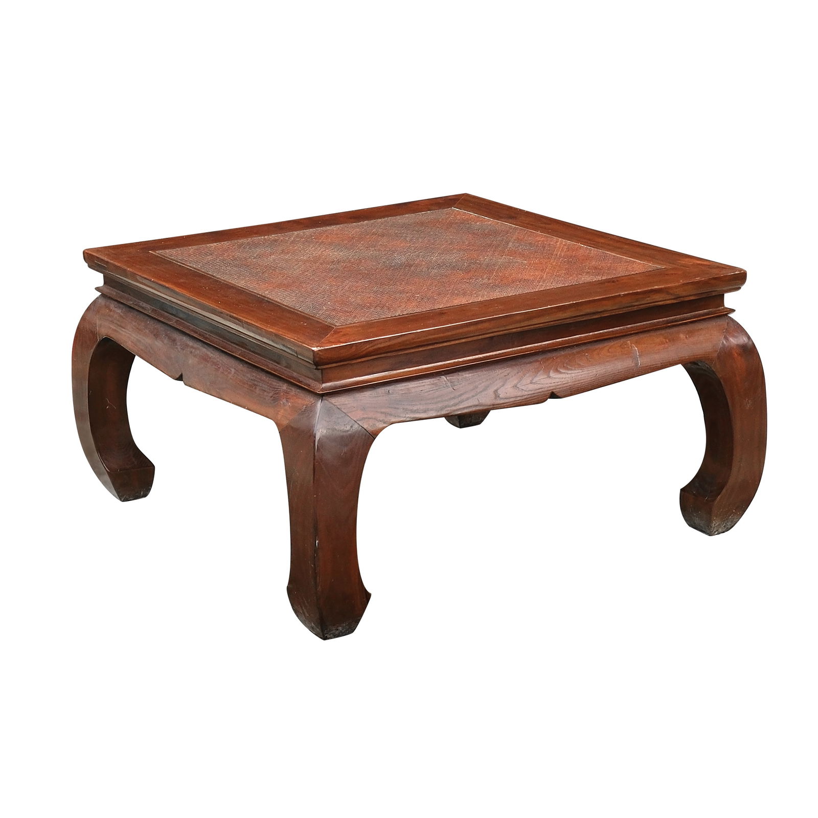 An Oriental Center Table: PROPERTY OF A DISTINGUISHED LADY hardwoodH:20” (51 cm)L: 37” (94 cm)W:37” (94 cm)