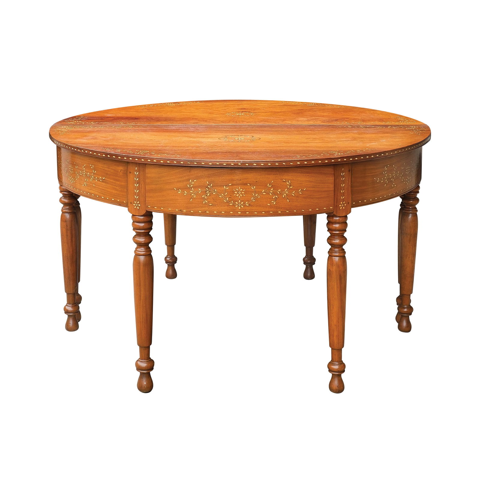 A Pair of Turn-of the-Century Baliuag Half-Moon Tables (1 of 1)