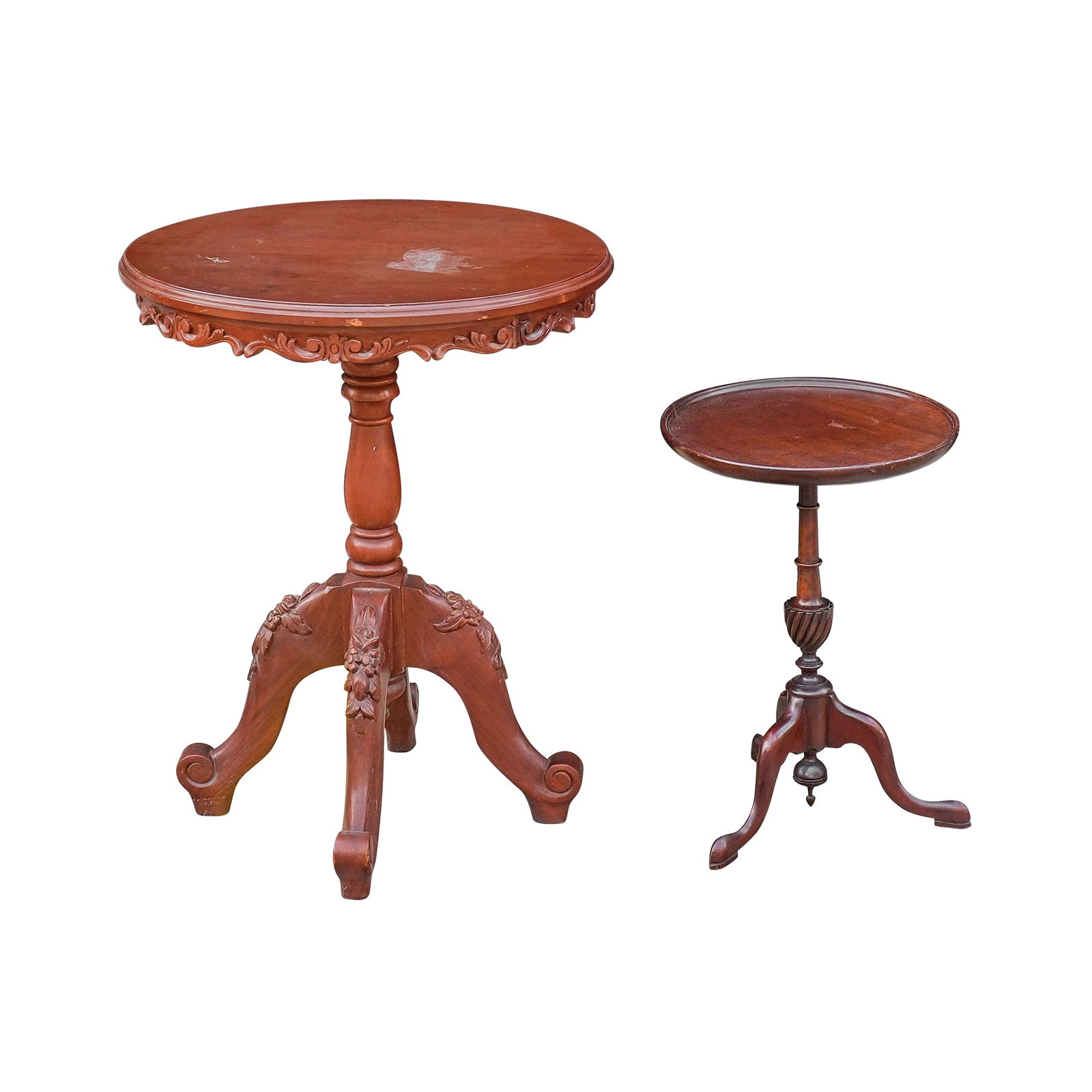 Two Pedestal Tables (1 of 1)