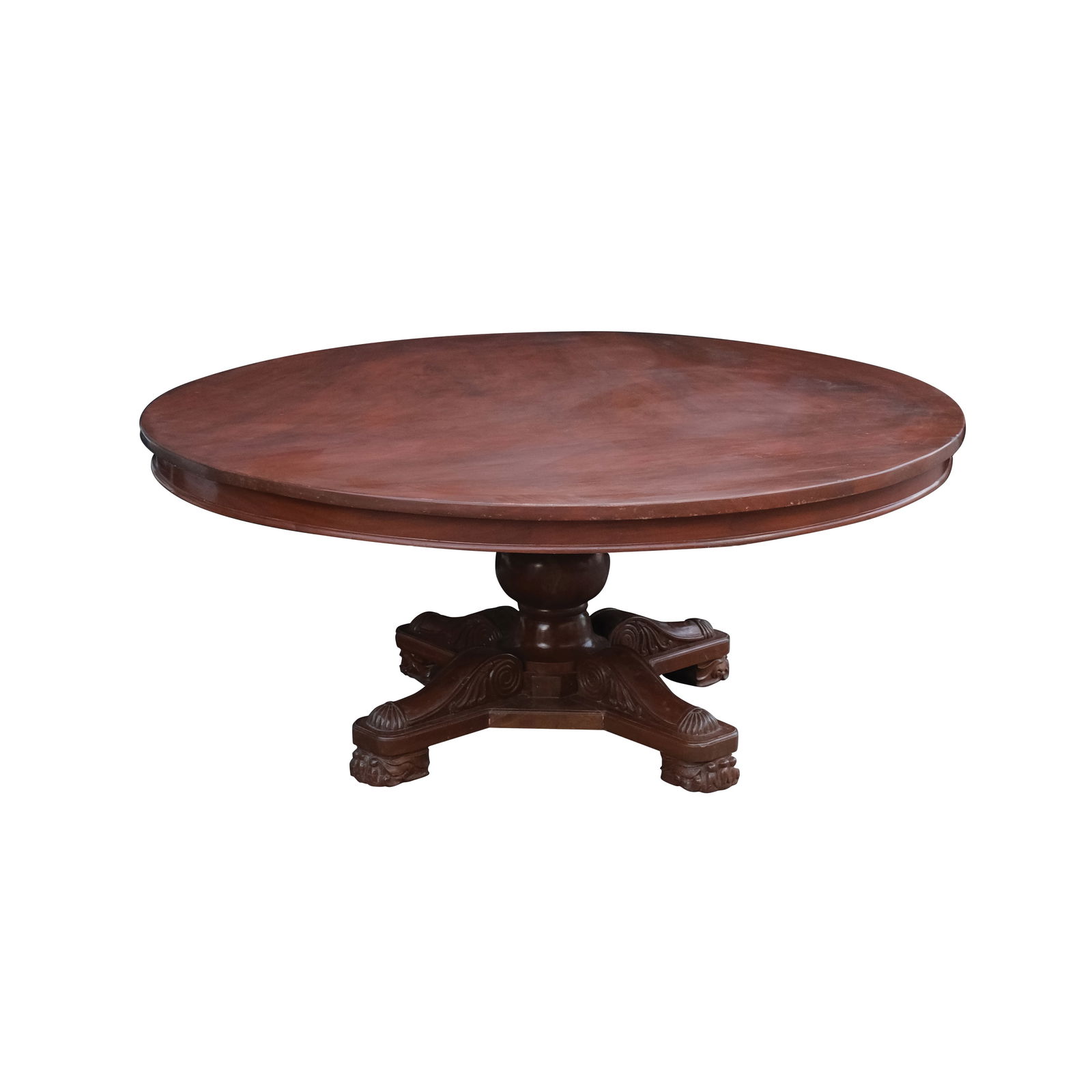 A One-Piece Slab Top Eight Seater Dining Table (1 of 1)