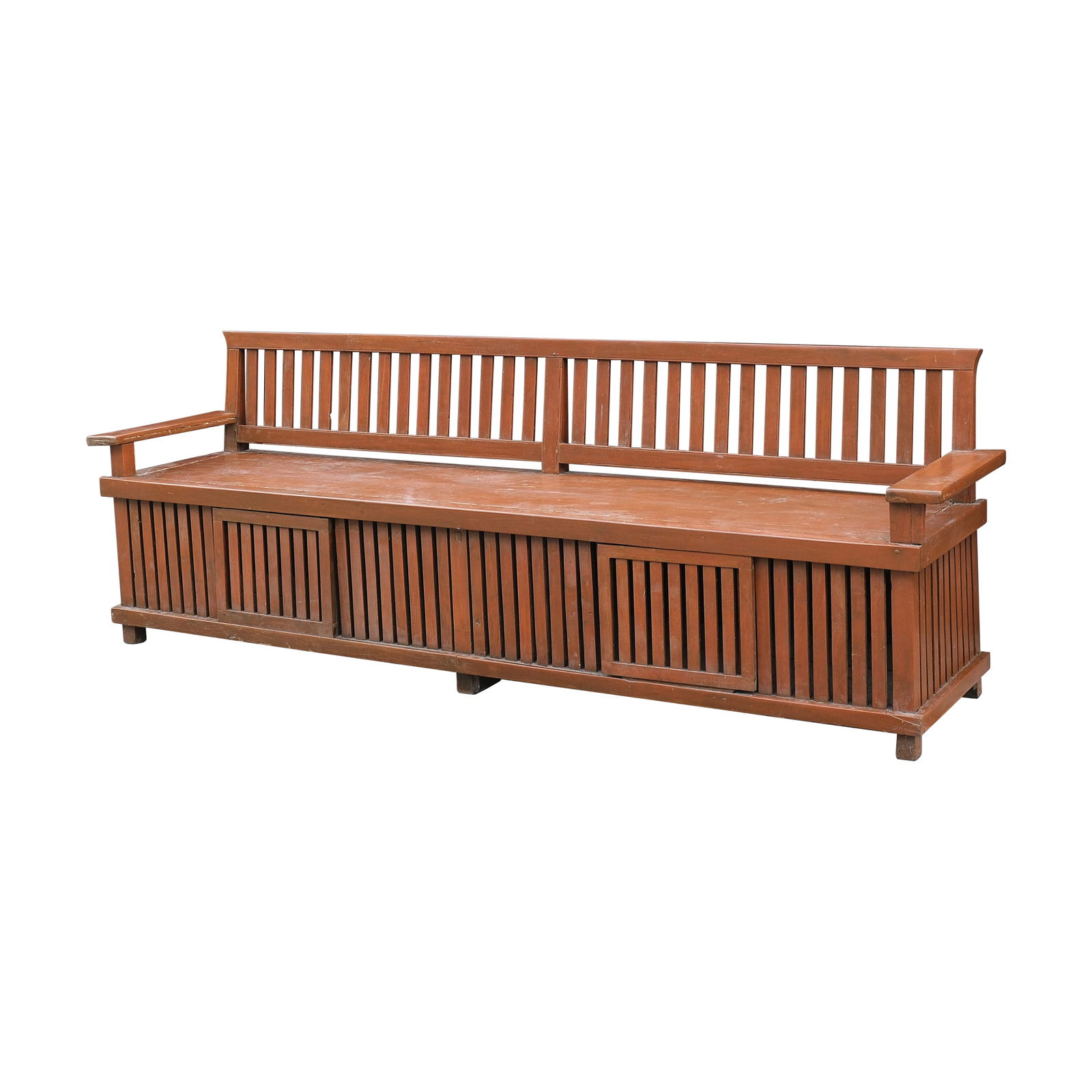 A Six-Seater Galinera: PROPERTY OF A DISTINGUISHED LADY hardwoodH: 34 3/4” (88 cm)L: 99” (251 cm)W: 23” (58 cm)