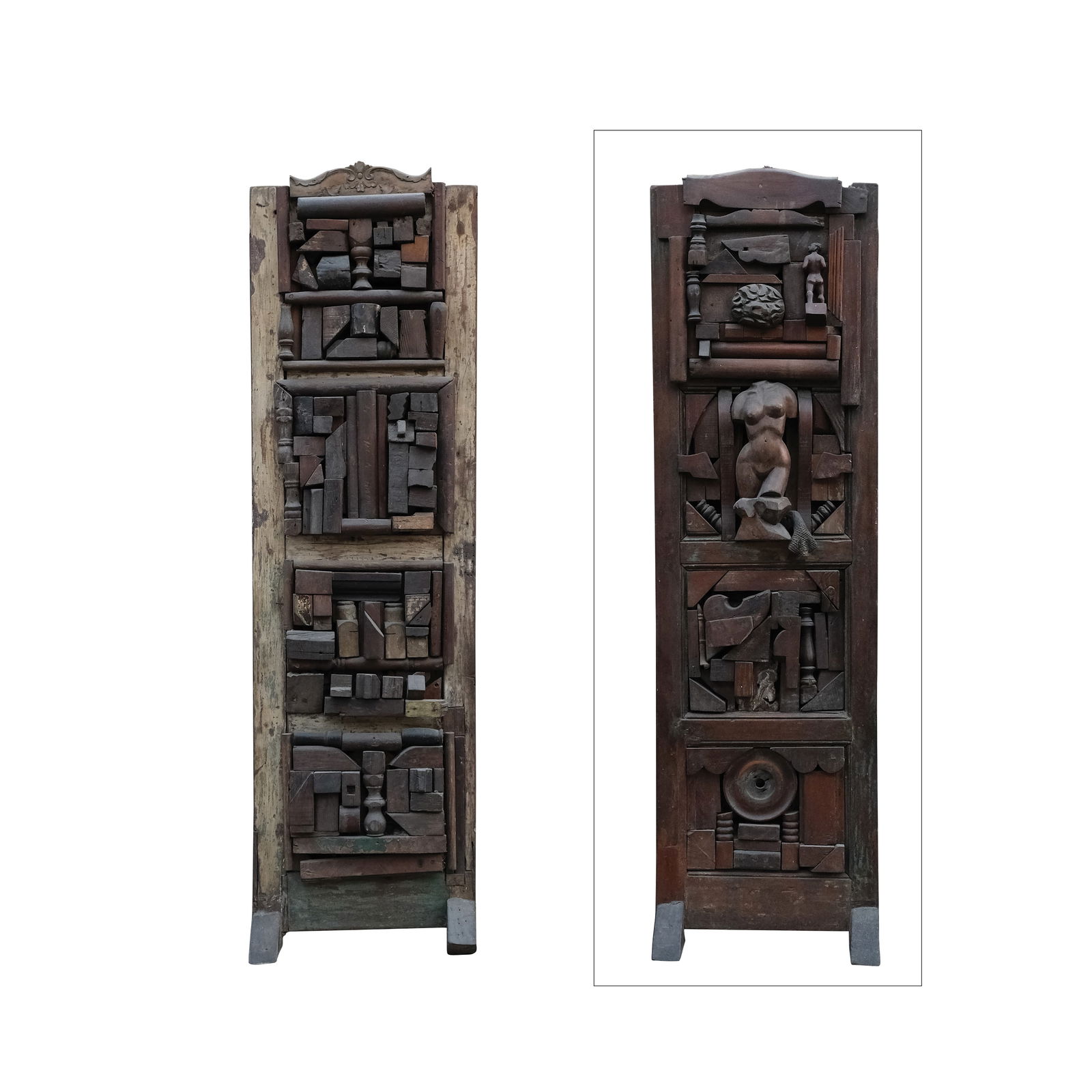 A Decorative Screen: hardwoodH: 80 3/4” (205 cm)L: 23” (58 cm)W: 10” (25 cm)