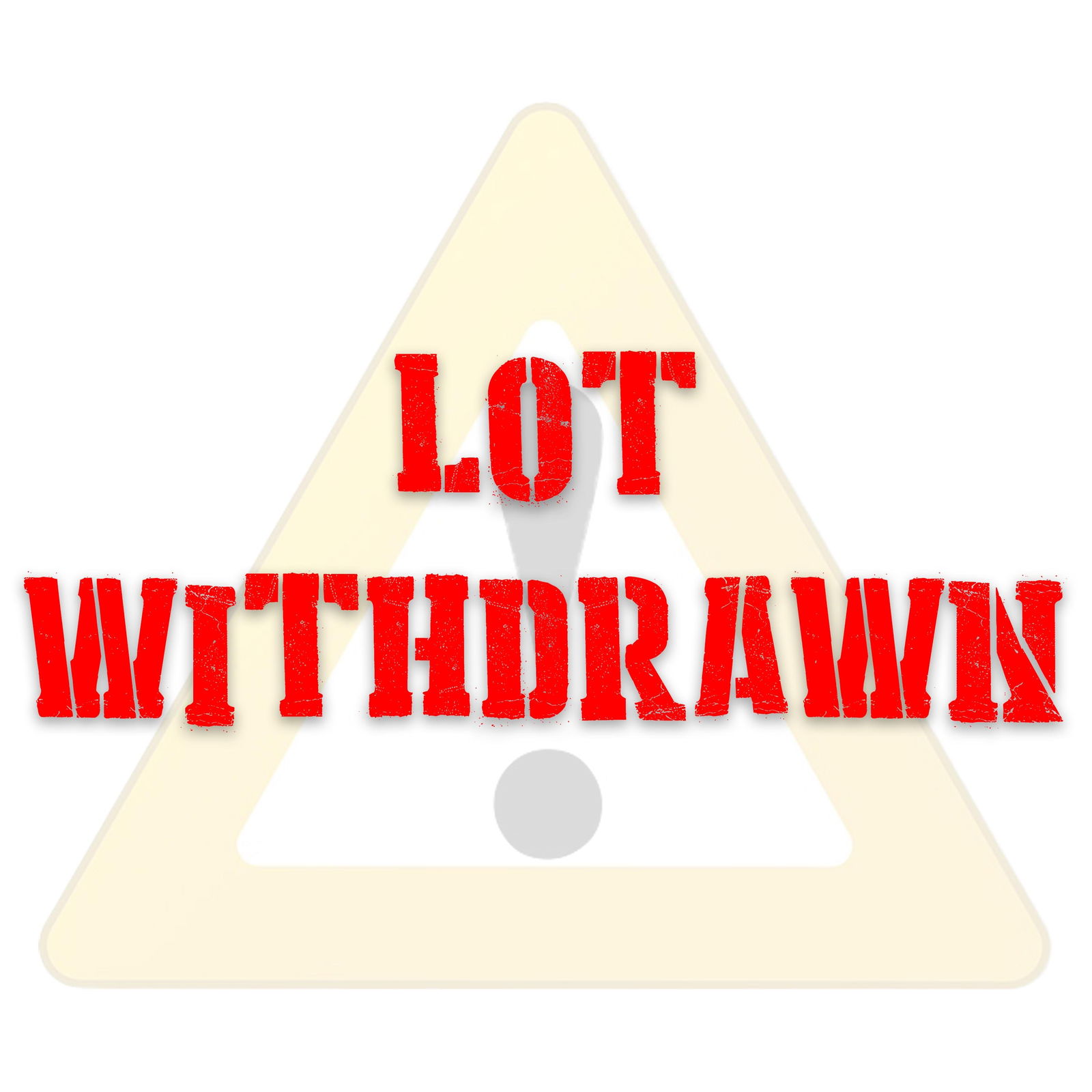 LOT WITHDRAWN: LOT WITHDRAWN