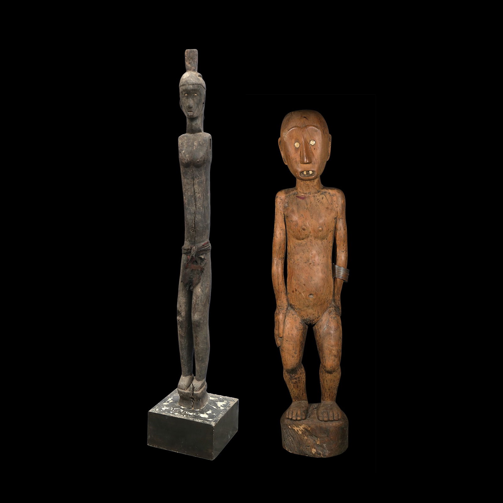 An Old Cordillera Kingpost and a large Bulul (1 of 1)