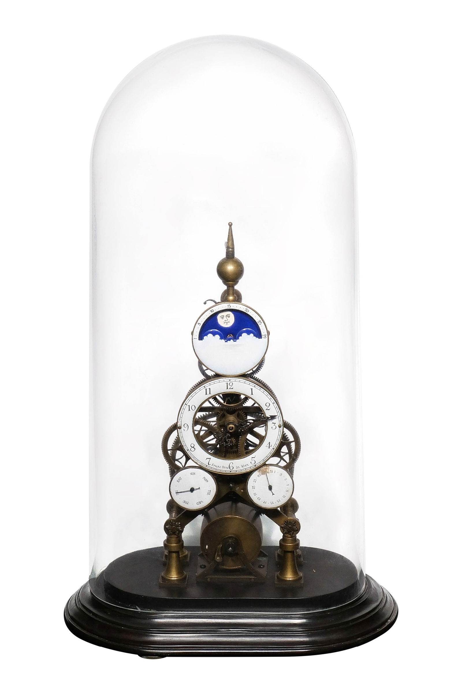 Franz Derk in Wien Mantle Clock (1 of 1)