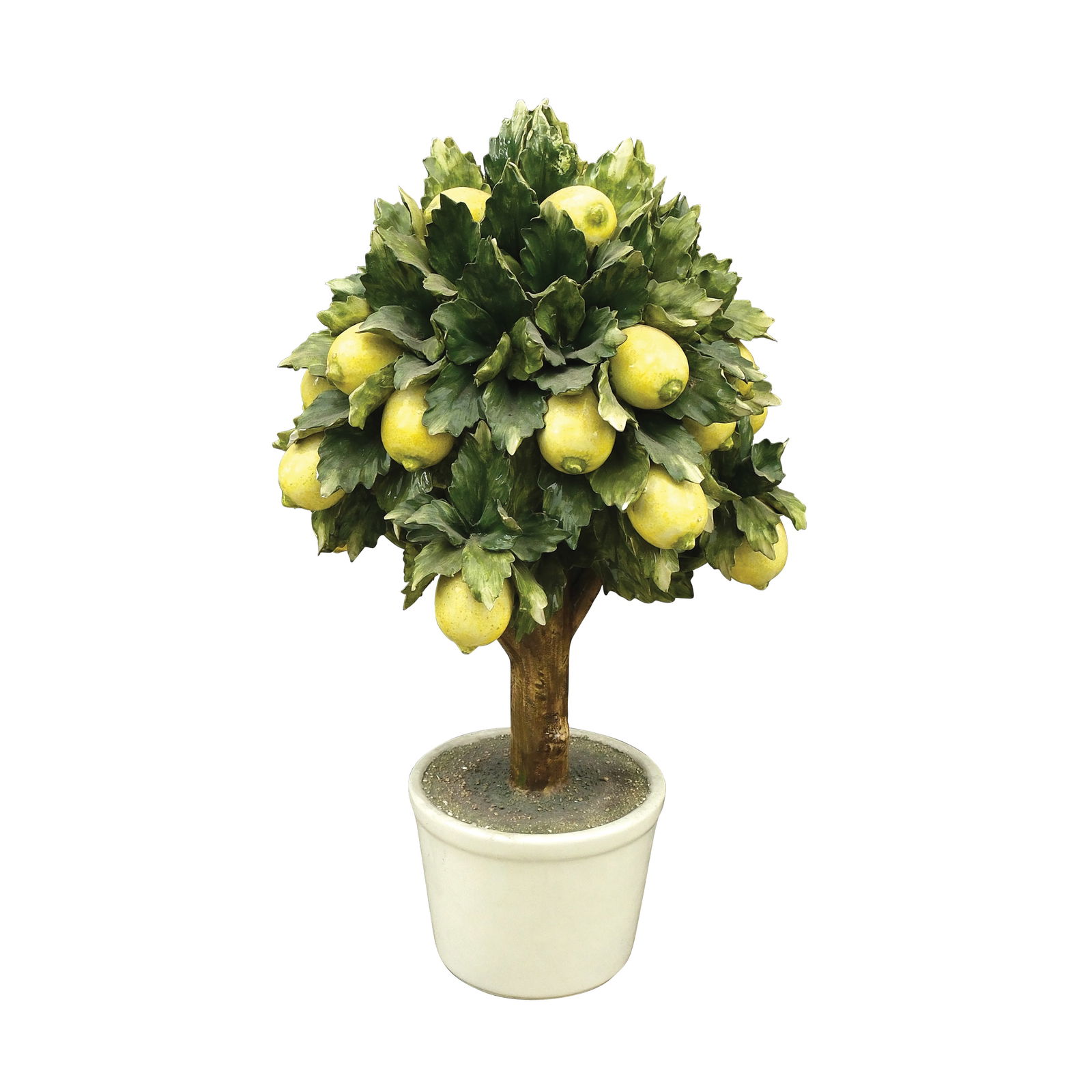 A Capodimonte Figurine: PROPERTY OF A DISTINGUISHED LADY H: 24 3/4” (63 cm)D: 13 3/4” (35 cm)