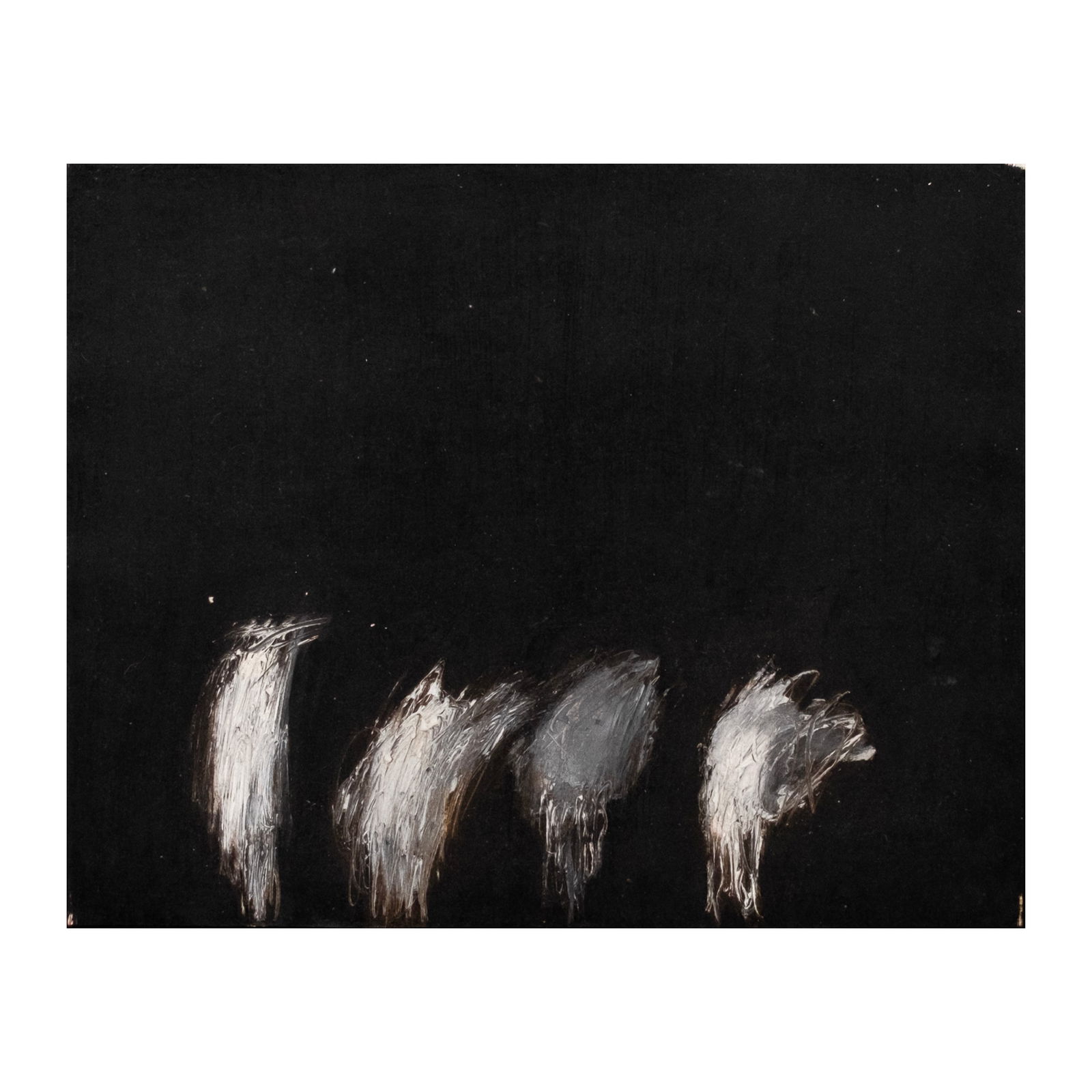 Lao Lianben (b. 1948): PROPERTY FROM THE DR. LEOVINO MA. GARCIA COLLECTION Untitledacrylic on paper15 3/4" x 19 3/4" (40 cm x 50 cm) The works of Lao Lianben carry within them a senseof mystery that only seems to reveal its