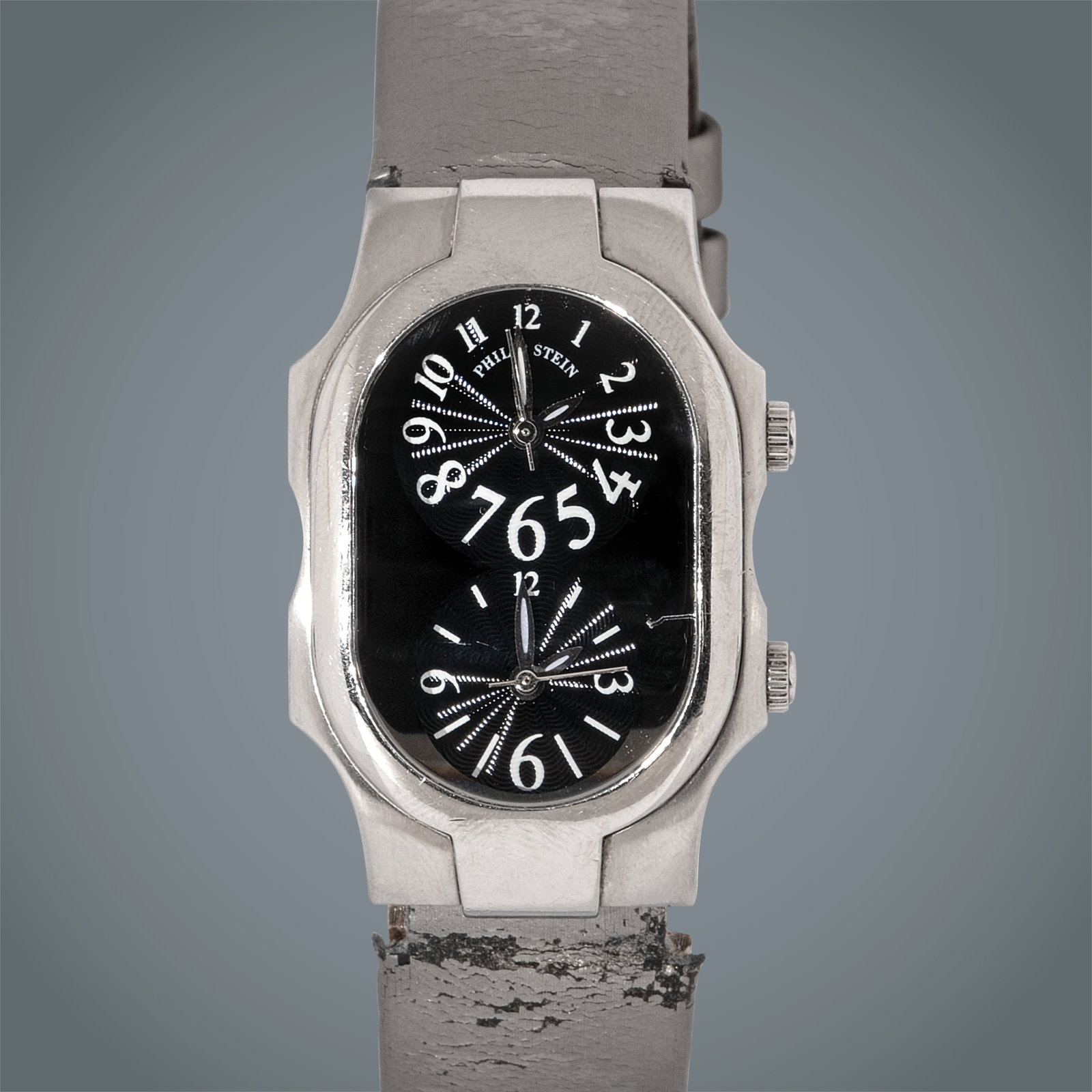 Philip Stein Stainless Steel Signature Large Model Black Dial (1 of 1)