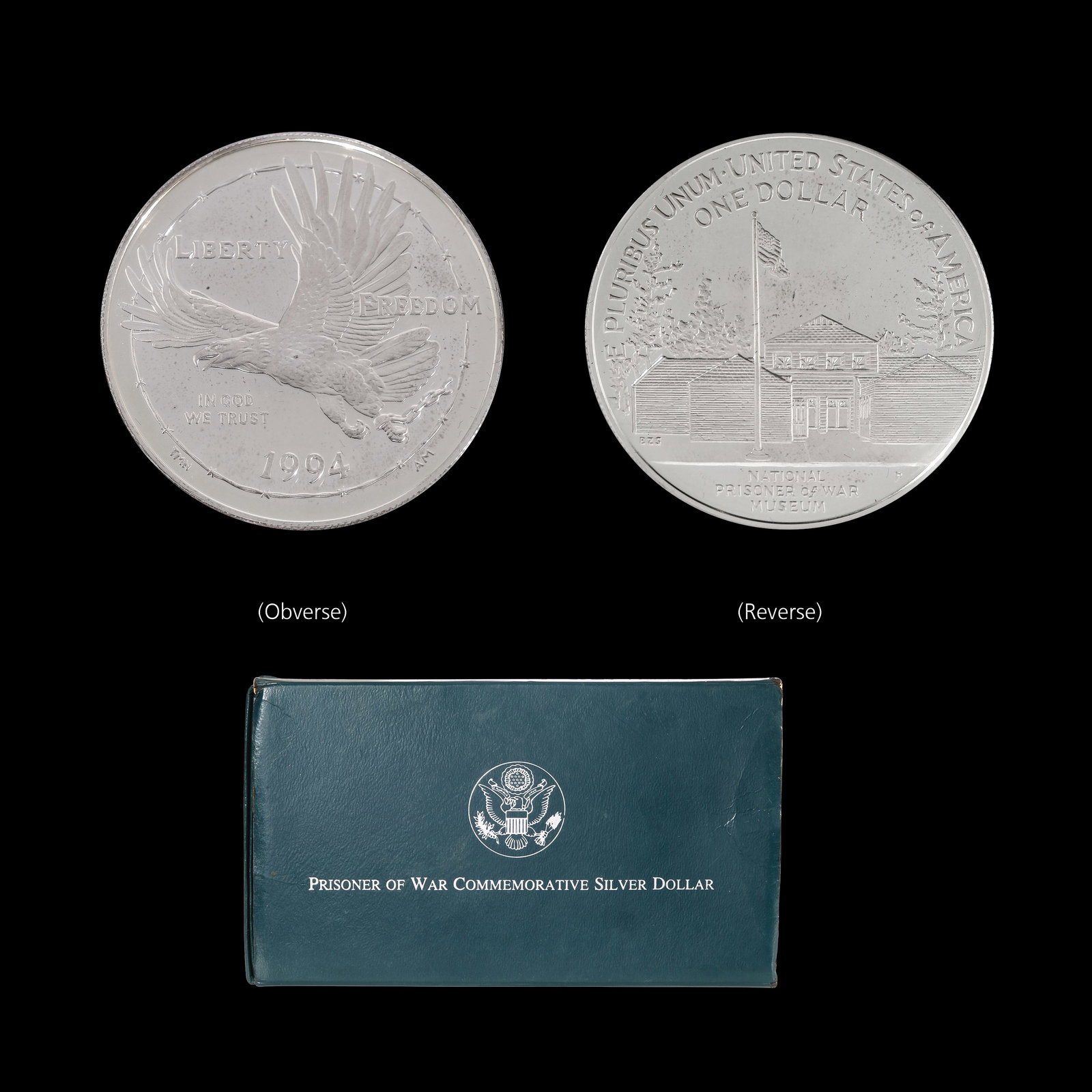 1994-P U.S. Prisoner of War Museum Silver Dollar (1 of 1)