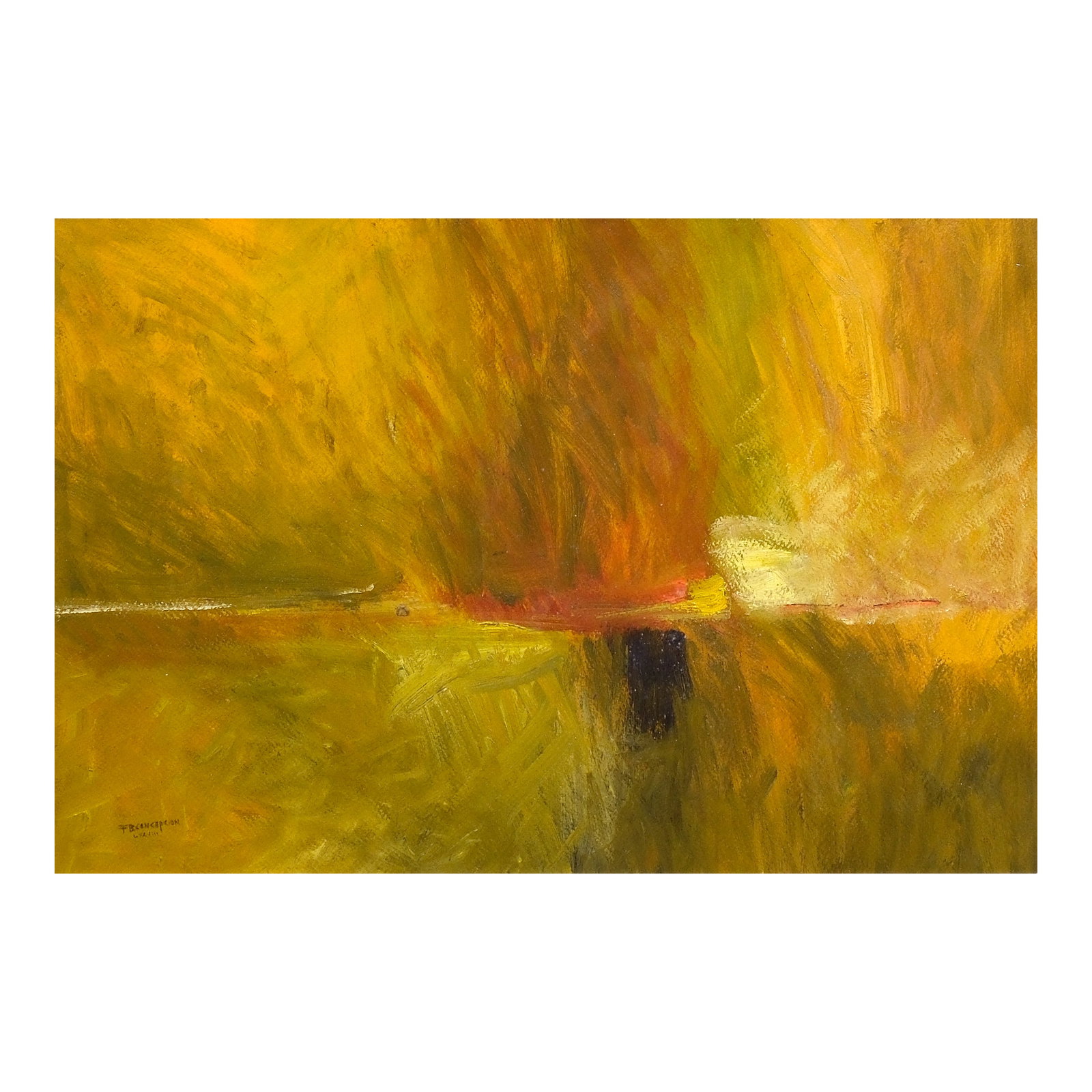 Florencio B. Concepcion (1933 - 2006): Untitledsigned and dated LXXVII (lower left)watercolor on paper14 1/4” x 21 1/4” (36 cm x 54 cm)