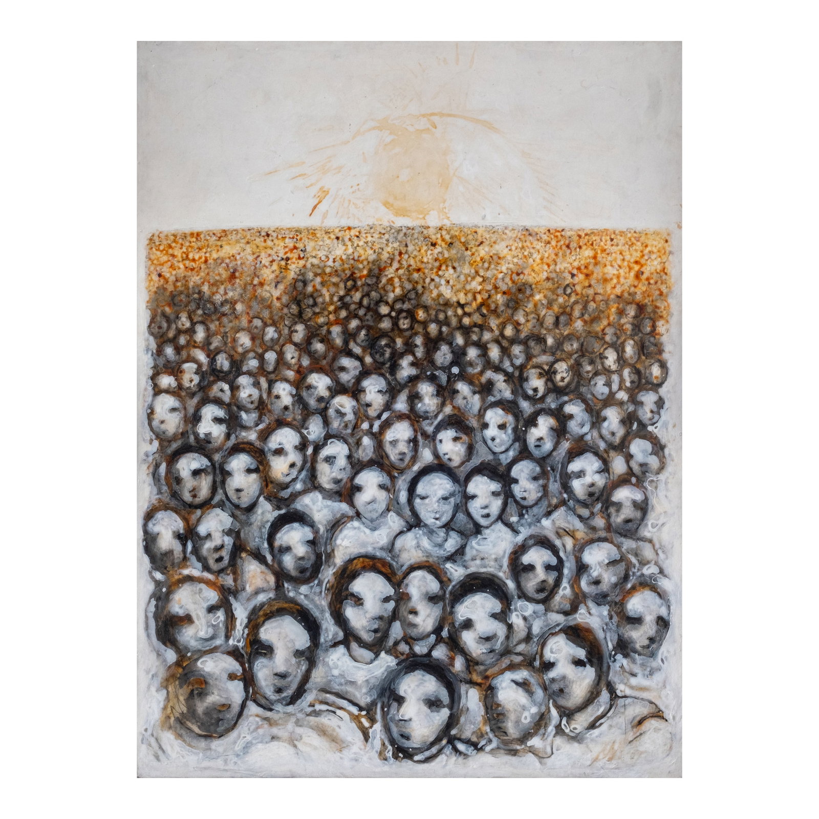 Ferdie Montemayor (b. 1965): Untitledmixed media on canvas48 1/2" x 36" (123 cm x 91 cm)ProvenanceBoston Gallery