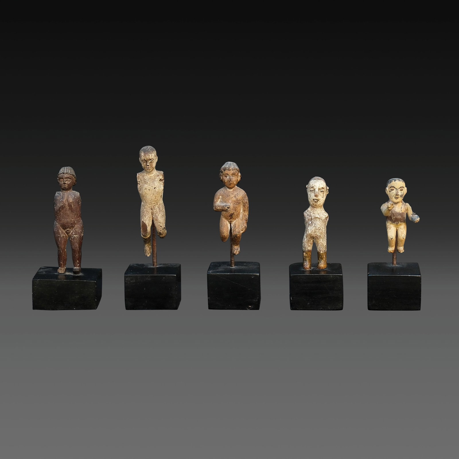 Five 19th Century Miniature Niños (1 of 1)